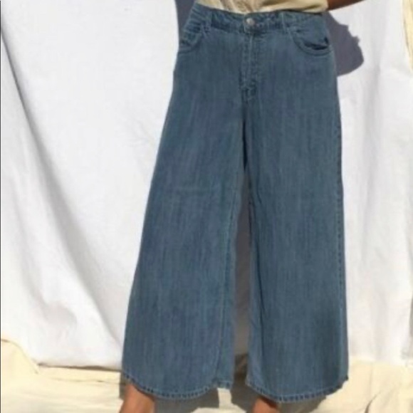 Club Monaco Culottes‎  Soft Denim Pant - Picture 5 of 6